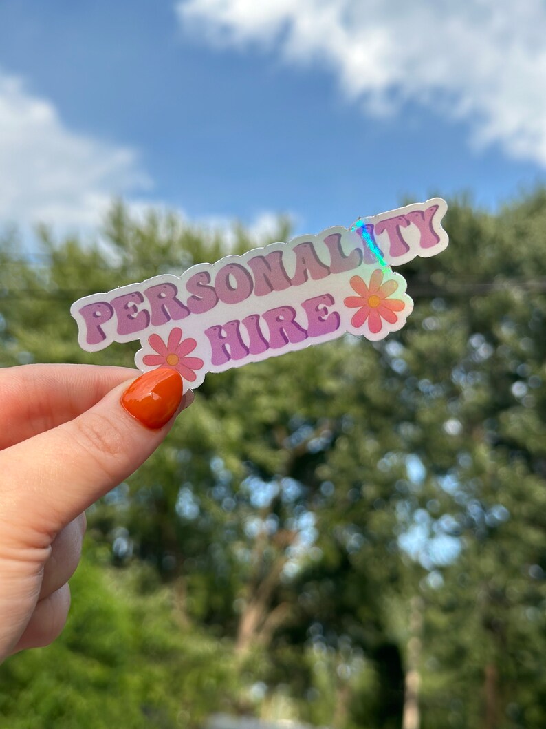 Hire Sticker Personality Hire Sticker - Etsy