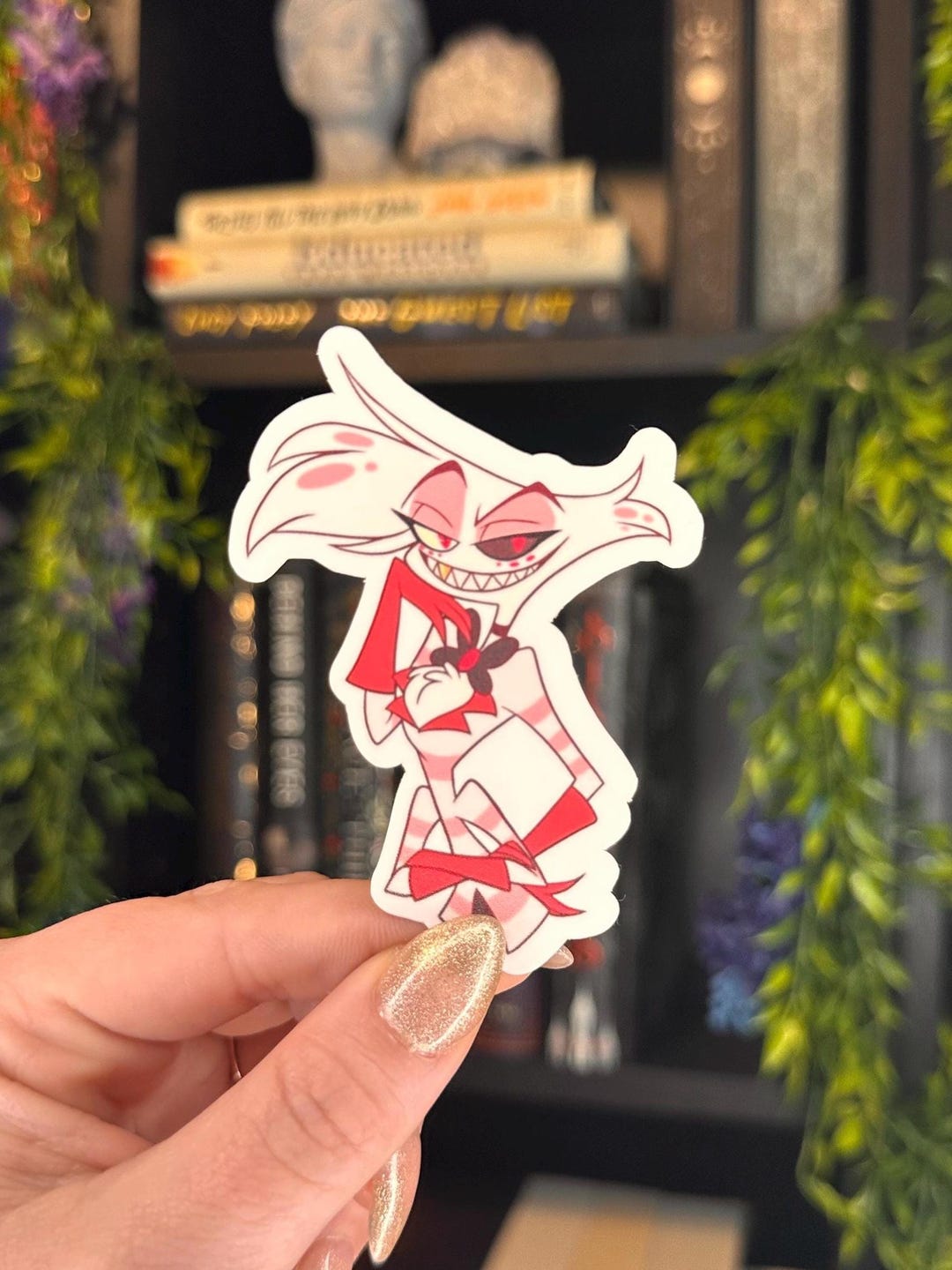 Hazbin Hotel Sticker | Angel Dust - Etsy
