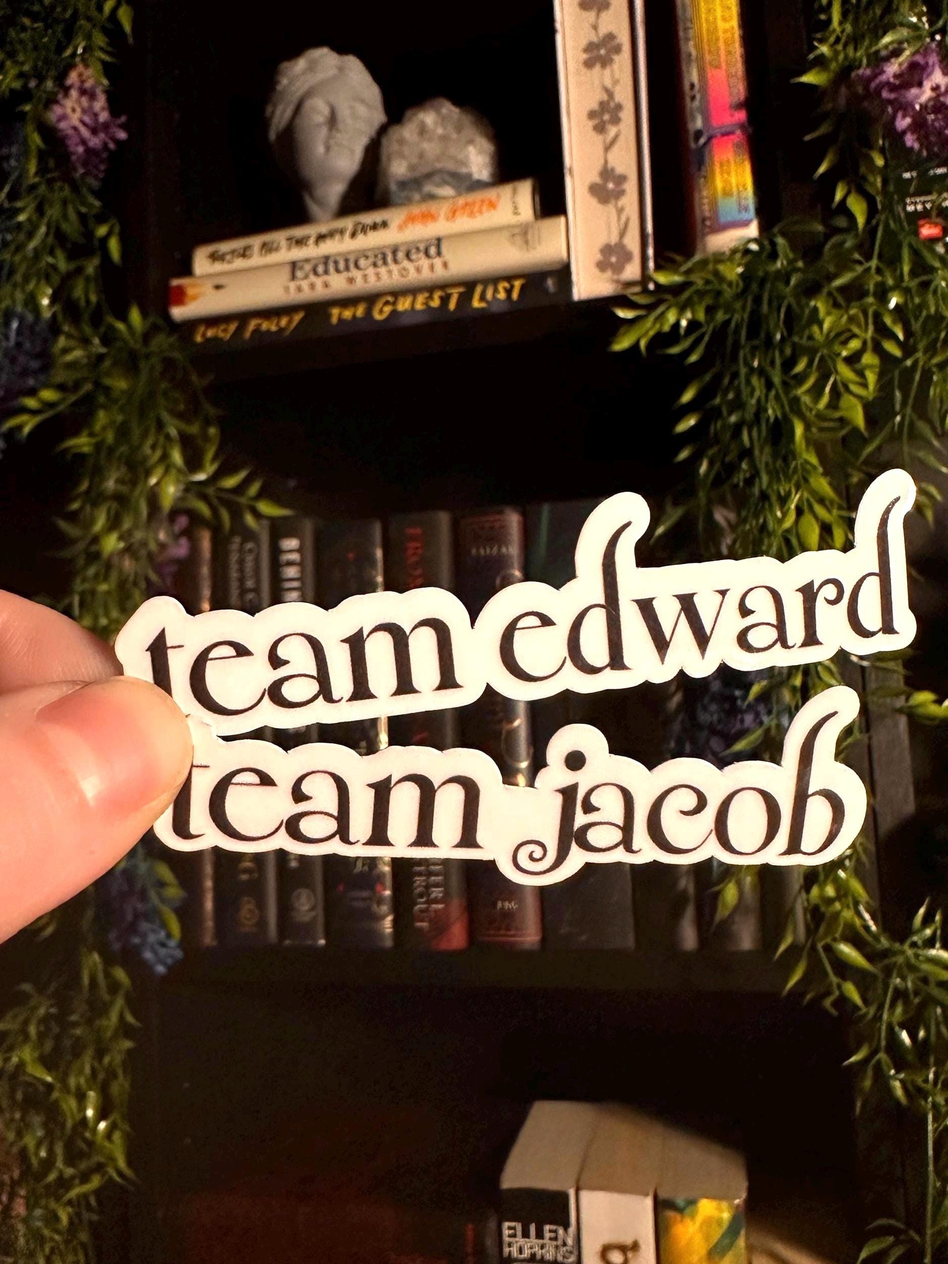 Team Edward | Team Jacob Stickers