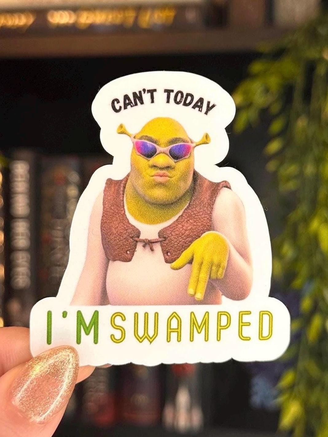 Funny Shrek Painting - Etsy, image size:1068x1423