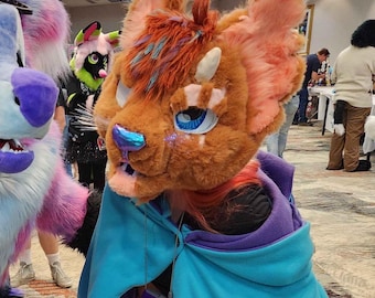 Custom Fursuit Head/Semi-Partial Commission.