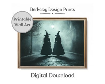 Halloween Hexen druckbare Wandkunst, Herbst Bauernhaus Kunst, witchy Dekor Halloween Wandkunst druckbare, Herbst Digitaldruck, rustikale Bauernhaus