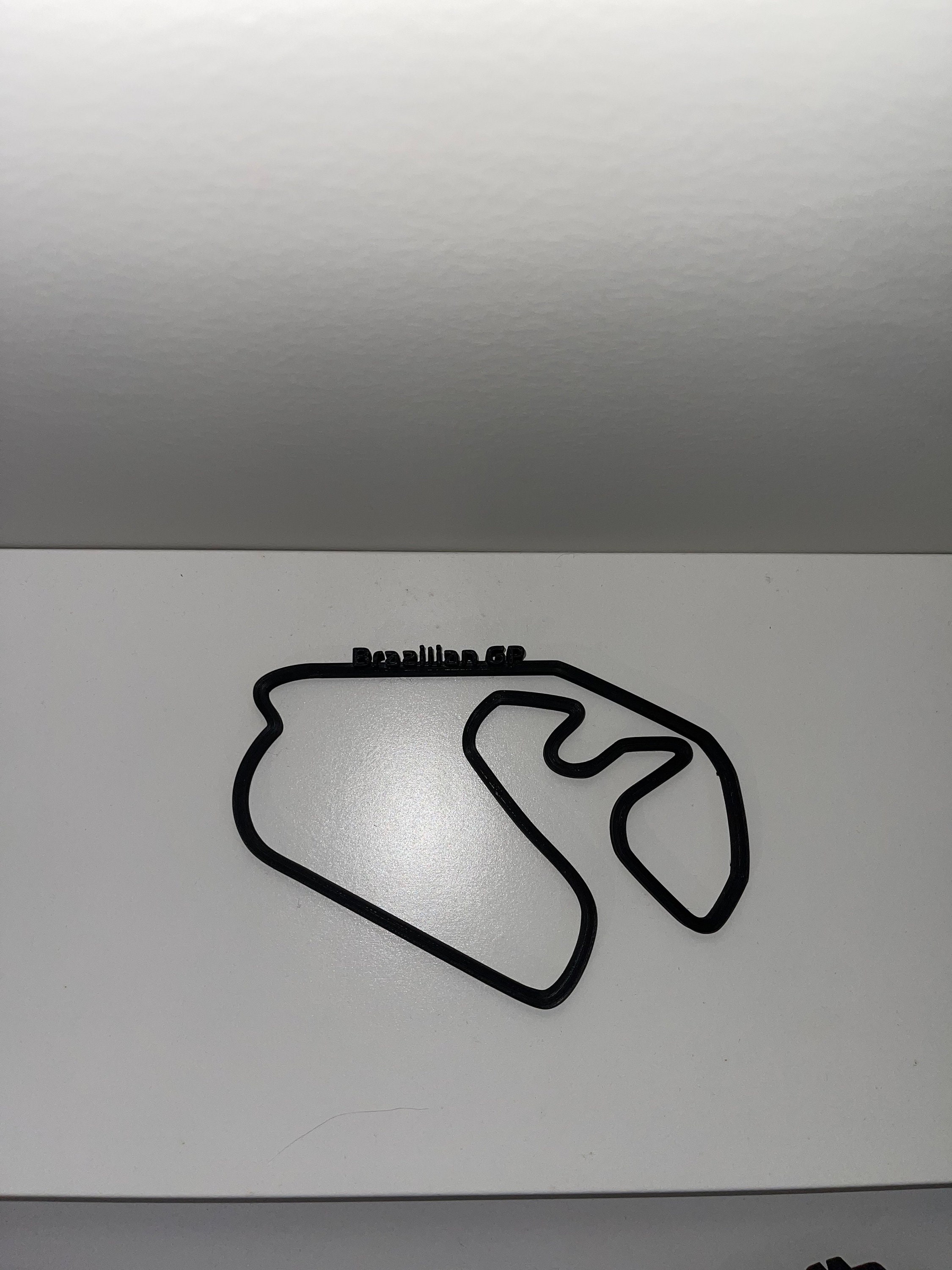 F1 Circuit Collection 21 3D Printed Tracks Grand Prix Circuit F1 Track Wall Art F1 Circuit