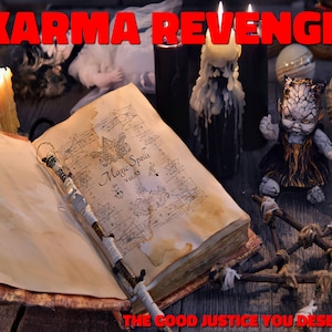 HECHIZO DE VENGANZA DEL KARMA - Hechizo para resolver cualquier problema con tus enemigos - Hechizo de justicia divina - Hechizo para enemigos | Hechizo de venganza - Lanzamiento el mismo día
