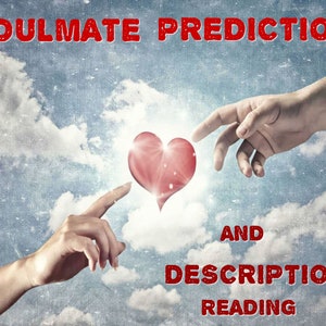 SOULMATE PREDICTION and DESCRIPTION - Deep reading of your future Soulmate or Twin Flame - Psychic Reading - Love reading, Same Day Delivery