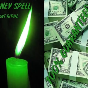 MONEY SPELL for Wealth Abundance Richness Financial Freedom Prosperity Millionaire Spell Money Spell Magic - Same Day Casting Guaranteed