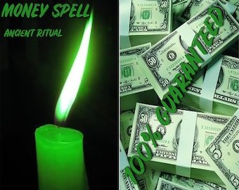 MONEY SPELL for Wealth Abundance Richness Financial Freedom Prosperity Millionaire Spell Money Spell Magic - Same Day Casting Guaranteed