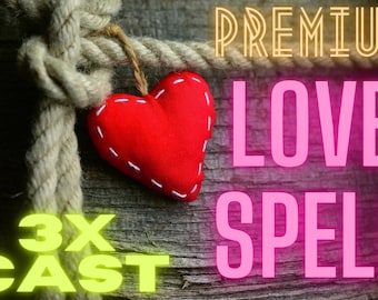 PREMIUM LOVE SPELL Powerful - Obsession Spell - Ex back spell - Soulmate Spell Partner - Binding Spell - Return to me - Same Day Casting