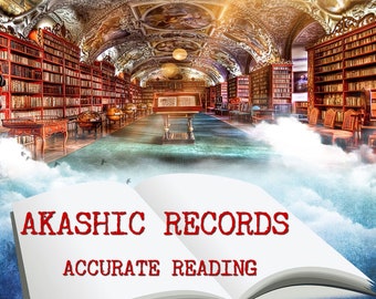 AKASHIC RECORDS READING - Deep and Accurate Reading - 3 Specific Questions - Psychic Reading - Predictions about Future - Same Day Delivery