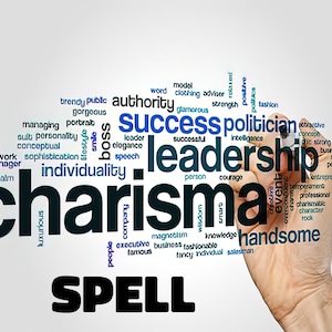 Puede incluir: Una nube de palabras con la palabra "carisma" en letras grandes y en negrita en el centro. La nube de palabras está compuesta por palabras relacionadas con el liderazgo, el éxito y el carisma, como "líder", "jefe", "político", "fuerza", "confianza", "poder", "sabiduría", "conocimiento", "individualidad", "guapo", "hechizo", "tendencia", "público", "autoridad", "glamuroso", "exitoso", "inteligencia", "coraje", "evento", "emprendedor", "profesional", "carismático", "carácter", "roca", "lujoso", "ejecutivo", "magneto", "negocio", "a la moda", "elegante", "individual", "vendedor", "retrato", "sonrisa", "brillante", "discurso", "atractivo", "concepto", "administración", "personalidad", "sofisticación", "calma", "trabajo", "administrador".