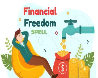 FINANCIAL FREEDOM SPELL - Economic Independence - Money Ritual - Wealth Spell - Abundance Spell - Good Life - Richness - Same Day Casting