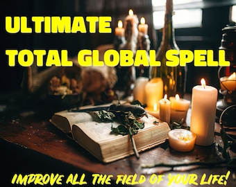 GLOBAL RITUAL for best Life - Love Relationships, Success Spell - General life improvement - Good Luck Spell - Wish Spell - Same Day Casting