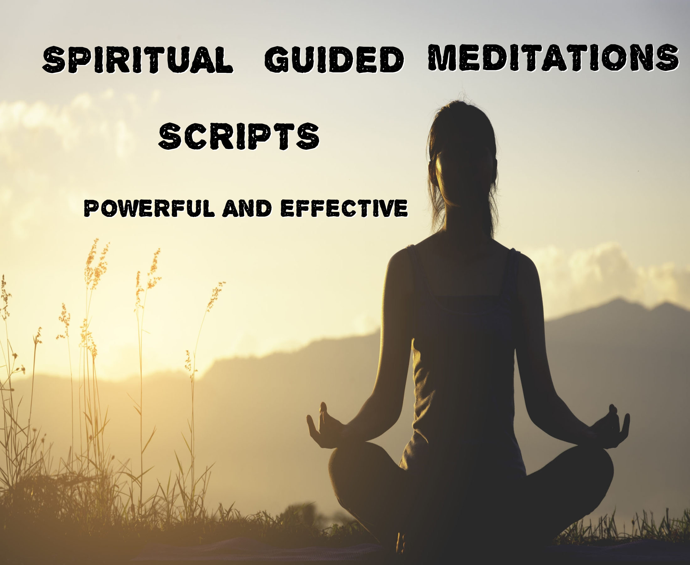 GUIONES DE MEDITACIÓN - Guiones de meditación guiada / Atención plena / Mente clara / Guía para la paz y la armonía, Descarga digital en PDF Entrega instantánea