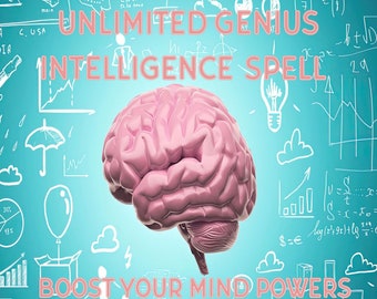 INTELLIGENCE and MEMORY Spell - Improve your mental abilities in every field - Increase your Intelligence - Boost your IQ - Same Day Casting