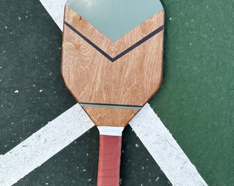 Wooden Handcrafted Pickleball Paddle