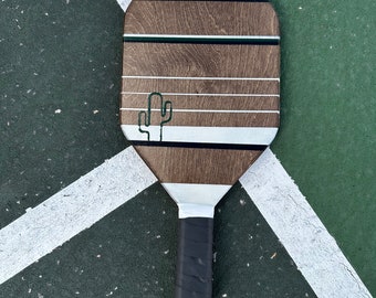 Wooden Handcrafted Pickleball Paddle Desert Series
