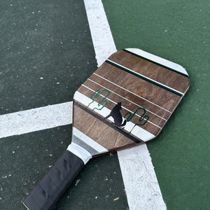 Wooden Handcrafted Pickleball Paddle Desert Series image 4