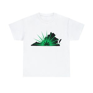 Green Leaf Blast VA Unisex Heavy Cotton Tee