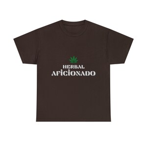 Herbal Aficionado Green Leaf Unisex Heavy Cotton Tee