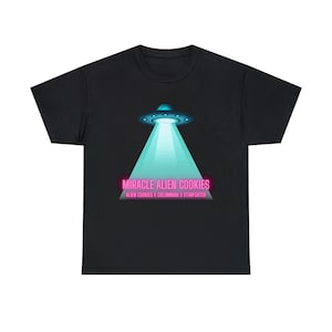 Miracle Alien Cookies 1 Unisex Heavy Cotton Tee