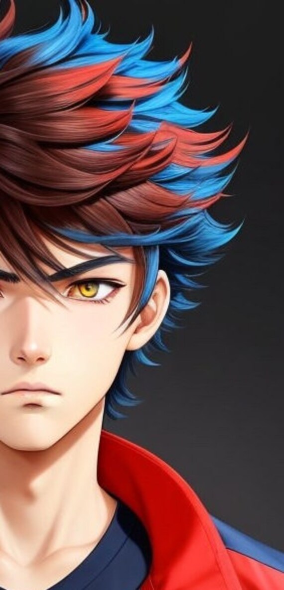 Boy Anime Drawings Colored