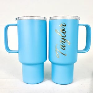 Engraved Mini Stanley Cup Shot Glass: 2oz Stainless Steel Tumbler, Wedding Favors