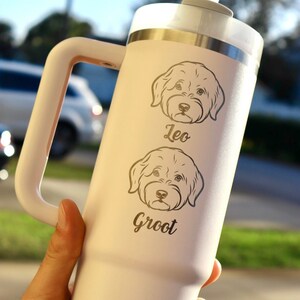 Custom Pet Stanley | Custom Dog Cup | Engraved Stanley Cup | Personalized Stanley Cup | Gift for Dog Owner