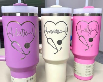 Personalisiertes Geschenk für eine RN | Personalisierte Stanley Cup | Benutzerdefinierte RN Geschenk | Personalisiertes Geschenk für Krankenschwester
