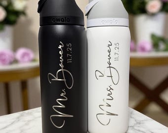 Personalized Bride Owala,Future Mrs Gift,Engagement Bridal Shower,Bride To Be Gift,Daughter In Law Gift,Bride Cup Engraved,Custom Tumbler