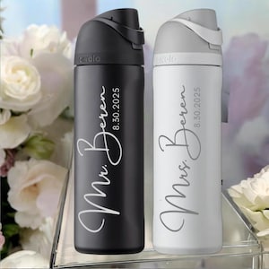 Vaso Owala personalizado para novia: regalo para futura esposa, regalo de compromiso