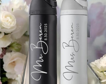 Vaso Owala personalizado para novia: regalo para futura esposa, regalo de compromiso