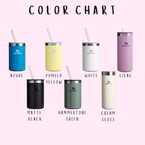 Personalized Stanley Can Cooler: Custom Slim Can, Stainless Steel image 5