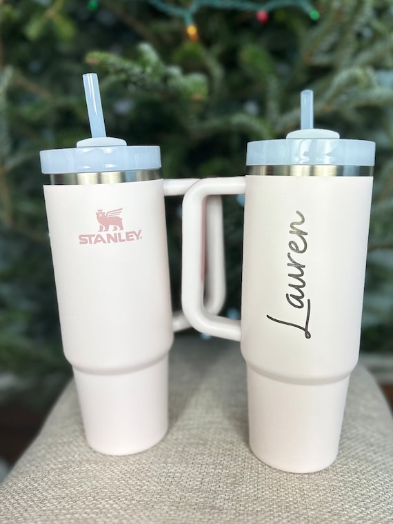 Name Engraved Stanley Laser Engraved Cup Tumbler Custom Laser