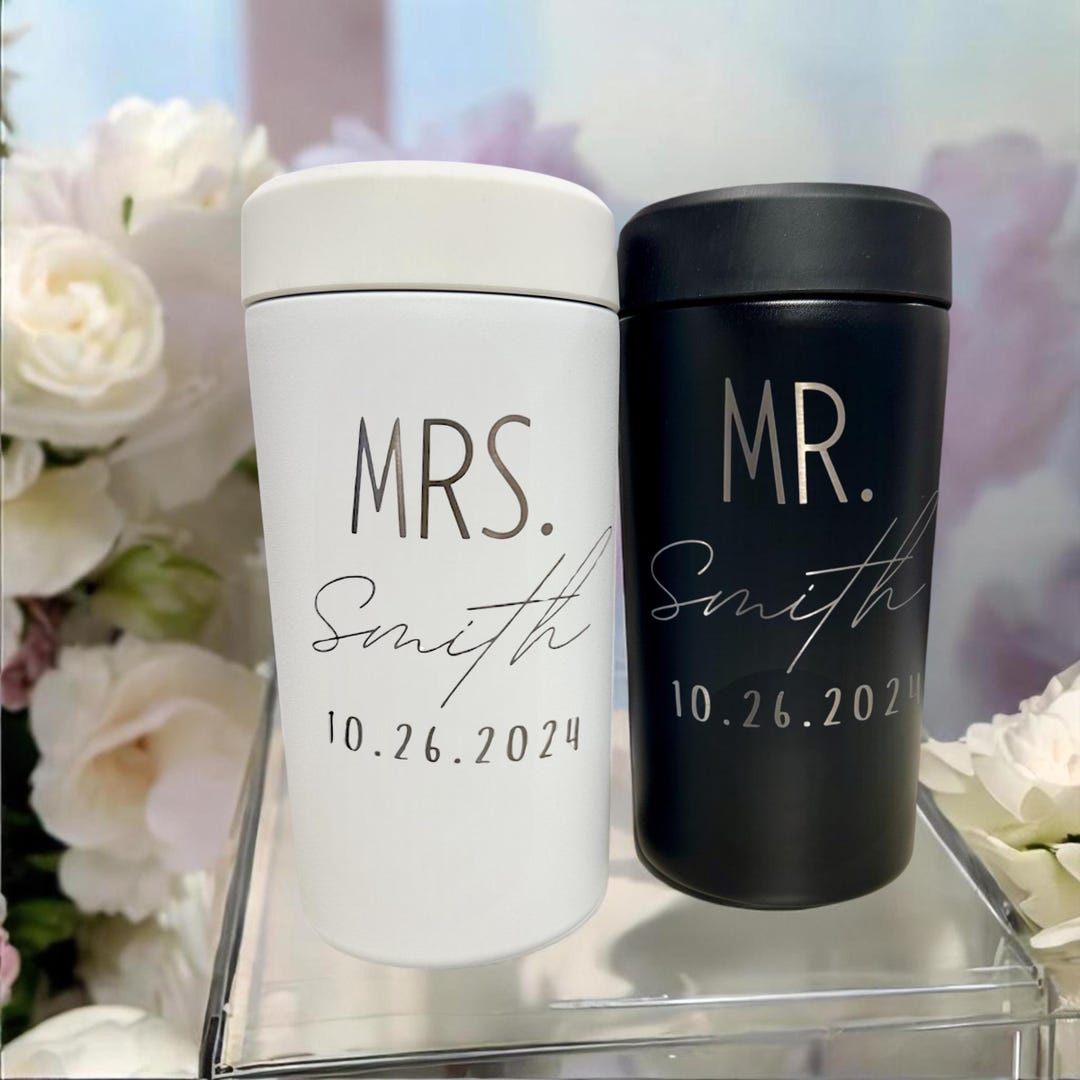 Personalized Wedding Gift FrostBuddy Can Cooler Universal 2.0 Beverage Holder - Bridesmaid Proposal, Gifts for Her, Wedding Gift