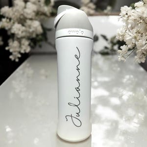 Owala FreeSip Stainless Steel Water Bottle, Personalized Owala Bottle, Custom Owala, Engraved Owala, 24oz, 32 oz, 40 oz Leakproof, Gift for