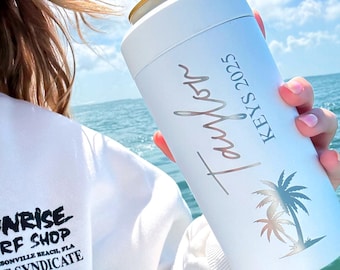 Personalized FrostBuddy Universal 2.0 Beverage Holder - Fits All Sizes - 6-in-1 - Insulated Stainless Steel - Laser Engraving - Gift For Her