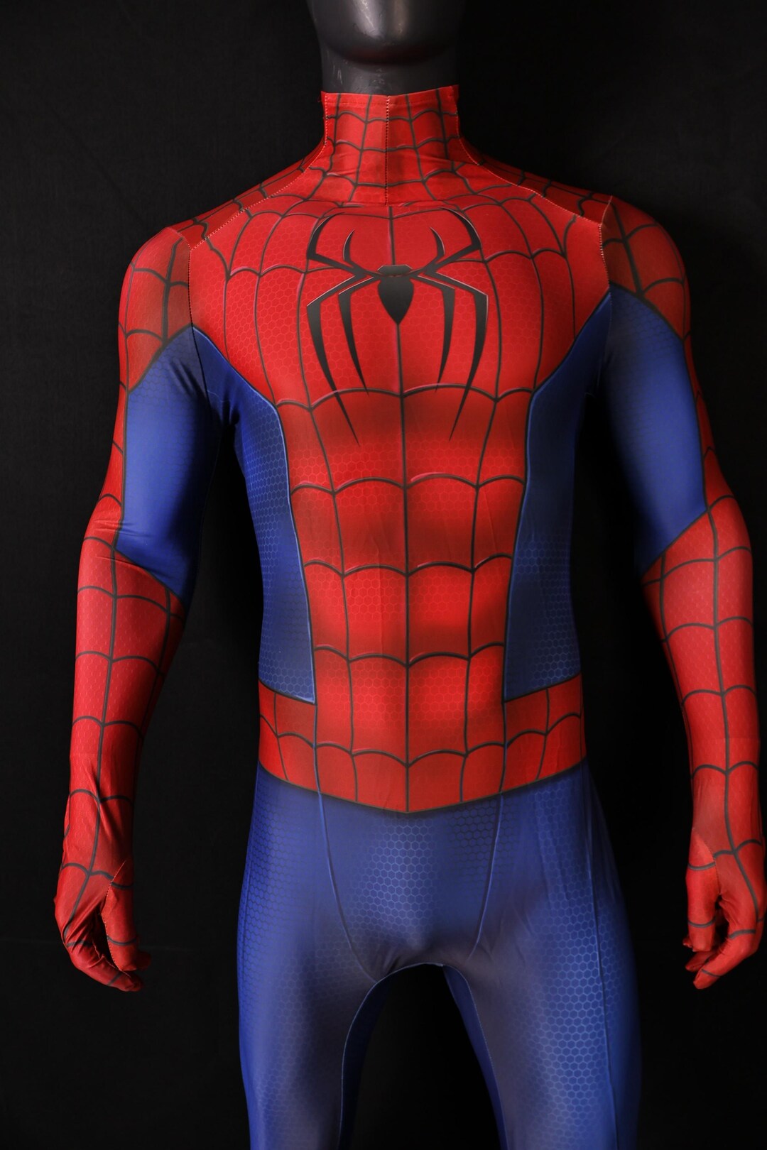 Spider man 4 Classic Suit Bespoke Men s Polyester Spandex Made To Spider man 4 Classic Suit Bespoke Men s Polyester Spandex Made To