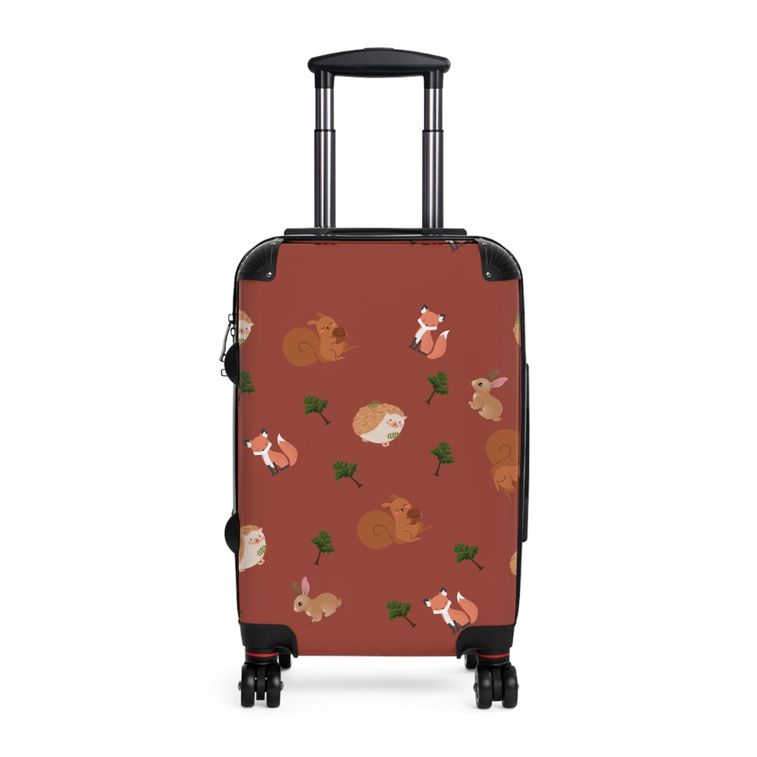 Personalized Rolling Suitcase Luggage on Wheels Gender Neutral Etsy