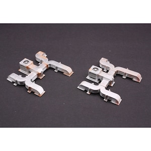 HO Scale 1:87 Set of 2 HVAC Ducts and AC,  Roof Detail Accessory for Model Buildings, Painted Weathered