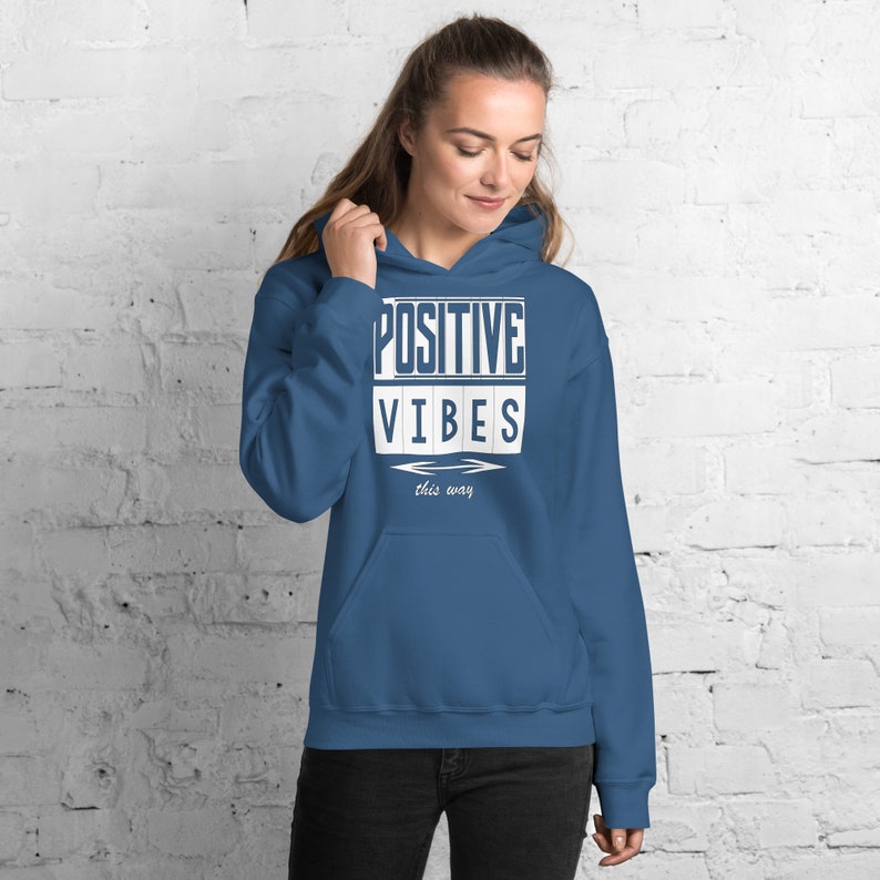 Positive Vibes Unisex Hoodie