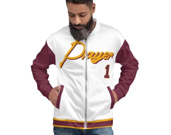 Chaqueta bomber de oración: Sudadera personalizada