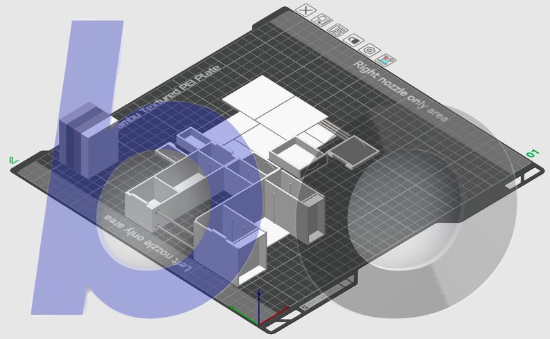 1/10 Scale Table Study Work Writing Furniture (movable) (3D Print File ...
