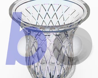 Vaso per fiori in scala 1/6, miniature per casa delle bambole, file STL per stampa 3D, 3MF a colori, file digitale scaricabile, bambola fai da te