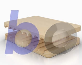 Zigarren Mold Box 18 Durchmesser (3D Druck Datei STL Plan Digitaler Download)