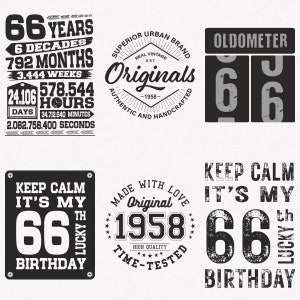 1958 Svg, 66º aniversário Svg, pacote de 6 pacotes 1958 Svg, original rústico 1958 Svg, vintage 1958 Svg, arquivos de transferência cortados e para passar a ferro