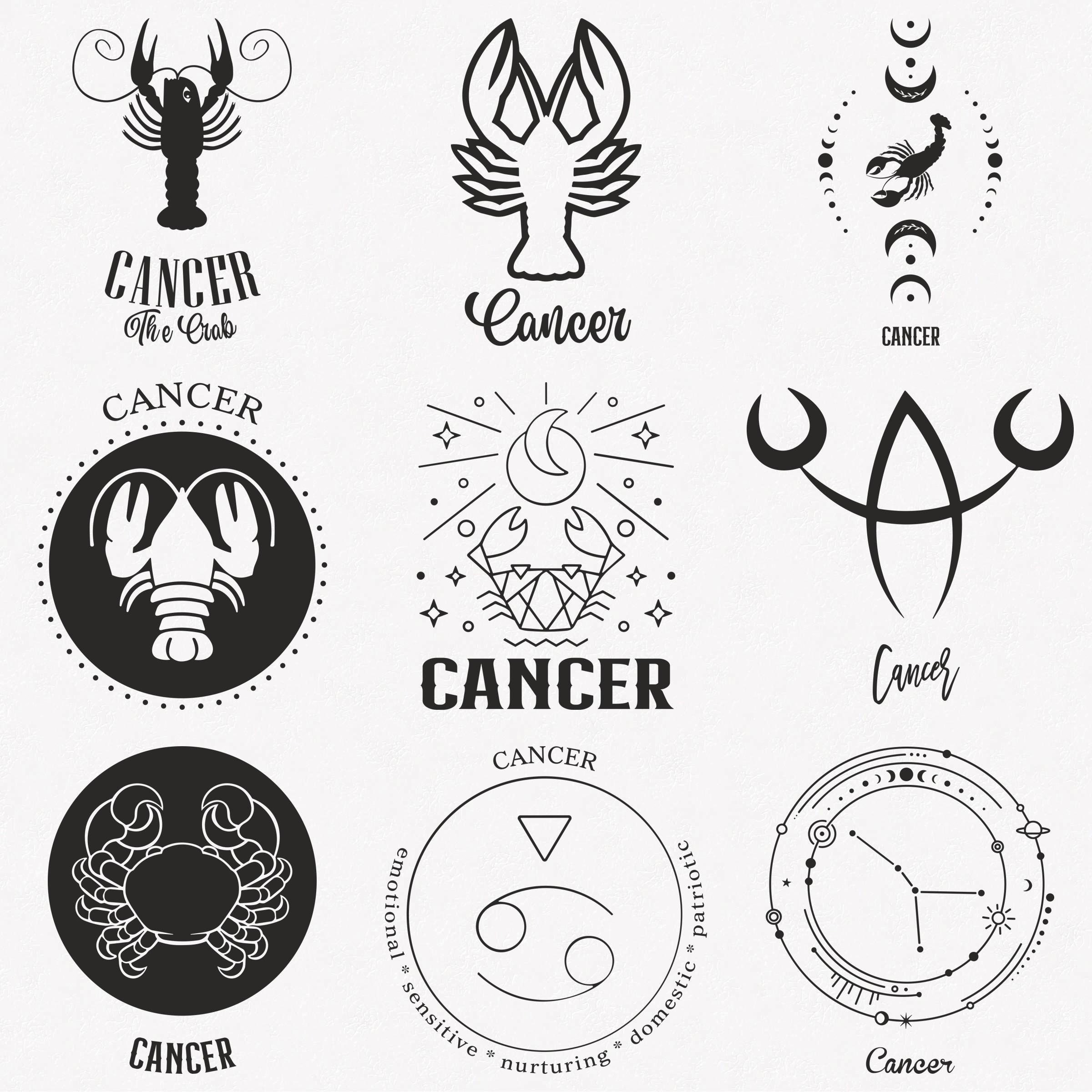Cancer zodiac sign Cancer zodiac sign
