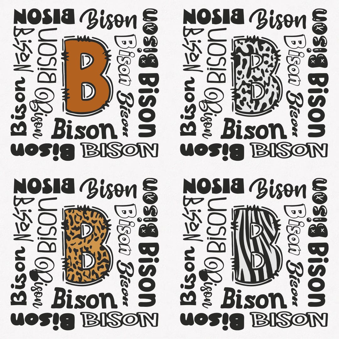 Bison Png, Bison Leopard 4 Sports Png Mascot Pack, Bison Leopard Png ...
