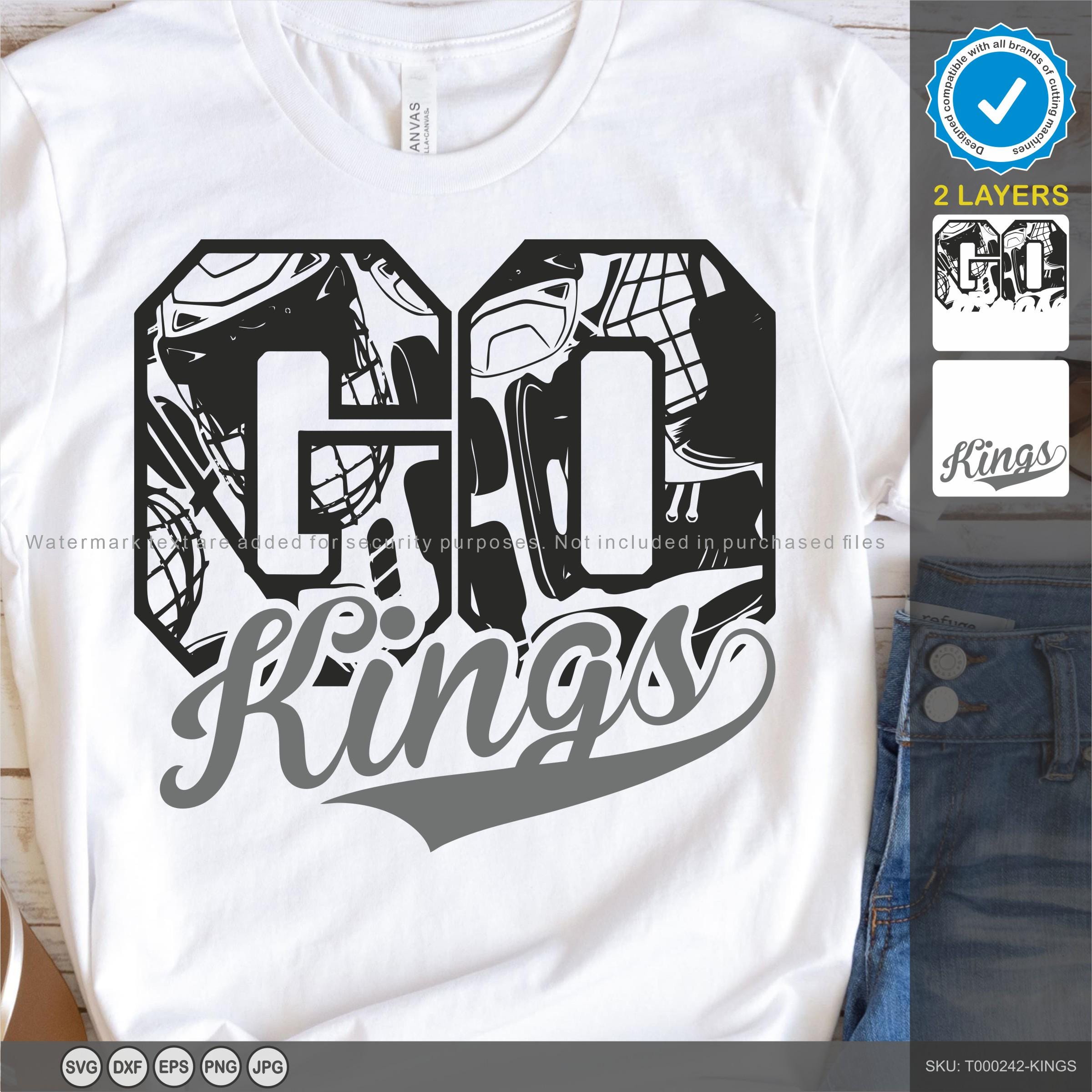 Kings Svg, Kings 4 Ice Hockey Svg Mascot Pack, Kings Svg Cut Files ...