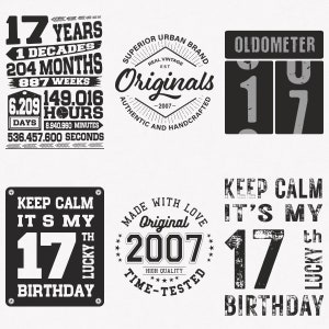 2007 SVG、17歳の誕生日SVG、6パック2007 SVGバンドル、オリジナルラスティック2007 SVG、ヴィンテージ2007 SVG、カットアンドアイロン転写ファイル