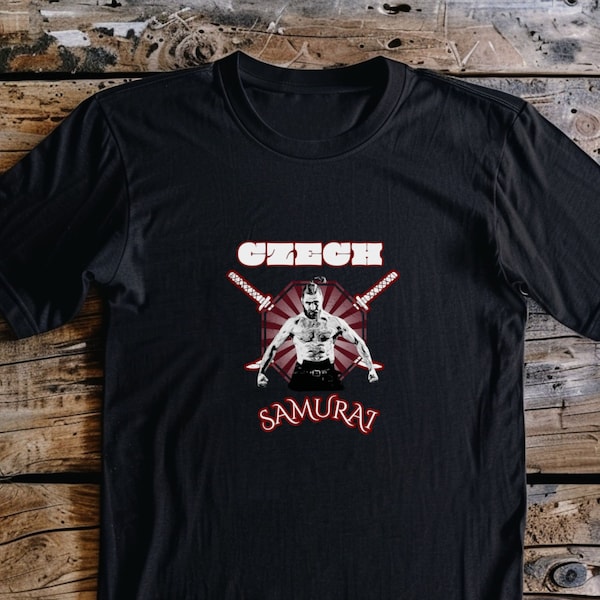 Jiri Prochazka t-shirt, Czech Samurai t-shirt, MMA t-shirt, UFC fan gift, Badass t-shirt, fight fan shirt, Martial Artist gift, UFC shirt
